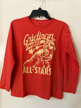 The Children Place Kids' Red 'Gridiron Mode All-Stars' Long-Sleeve Tee (289)